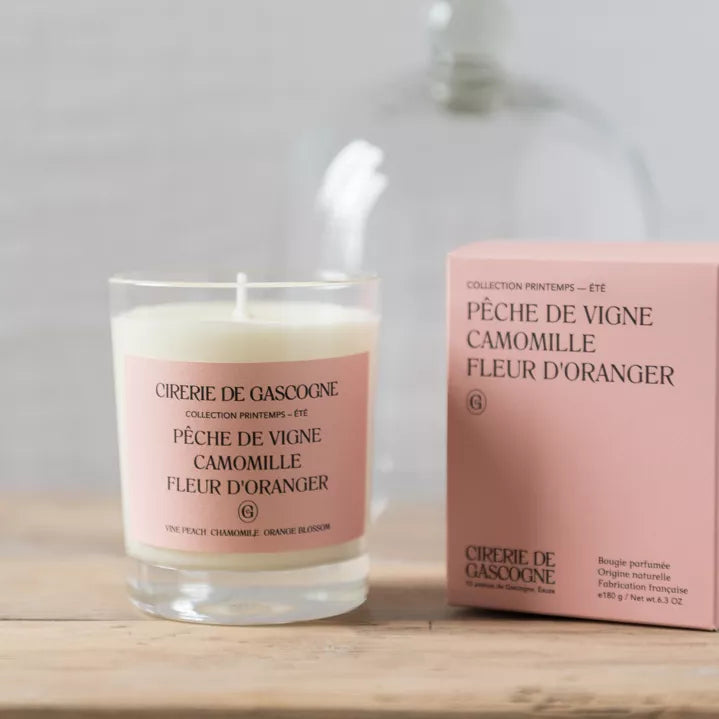 Duftkerze Vine Peach – Duft Kamille-Orangenblüte